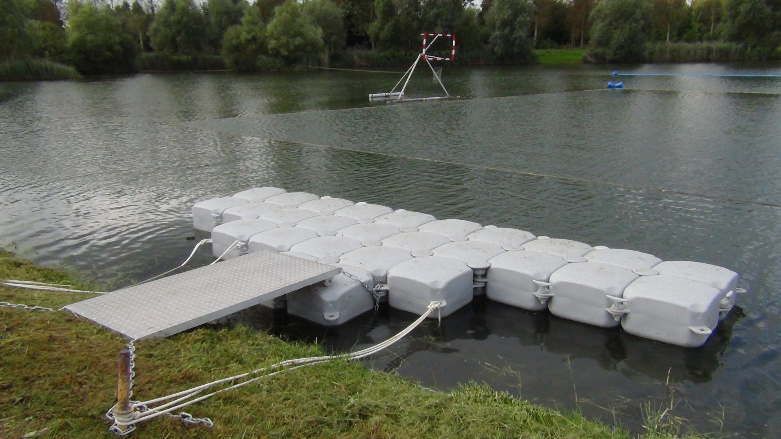 Floating pontoons