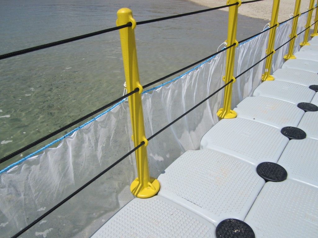 ponton flottant