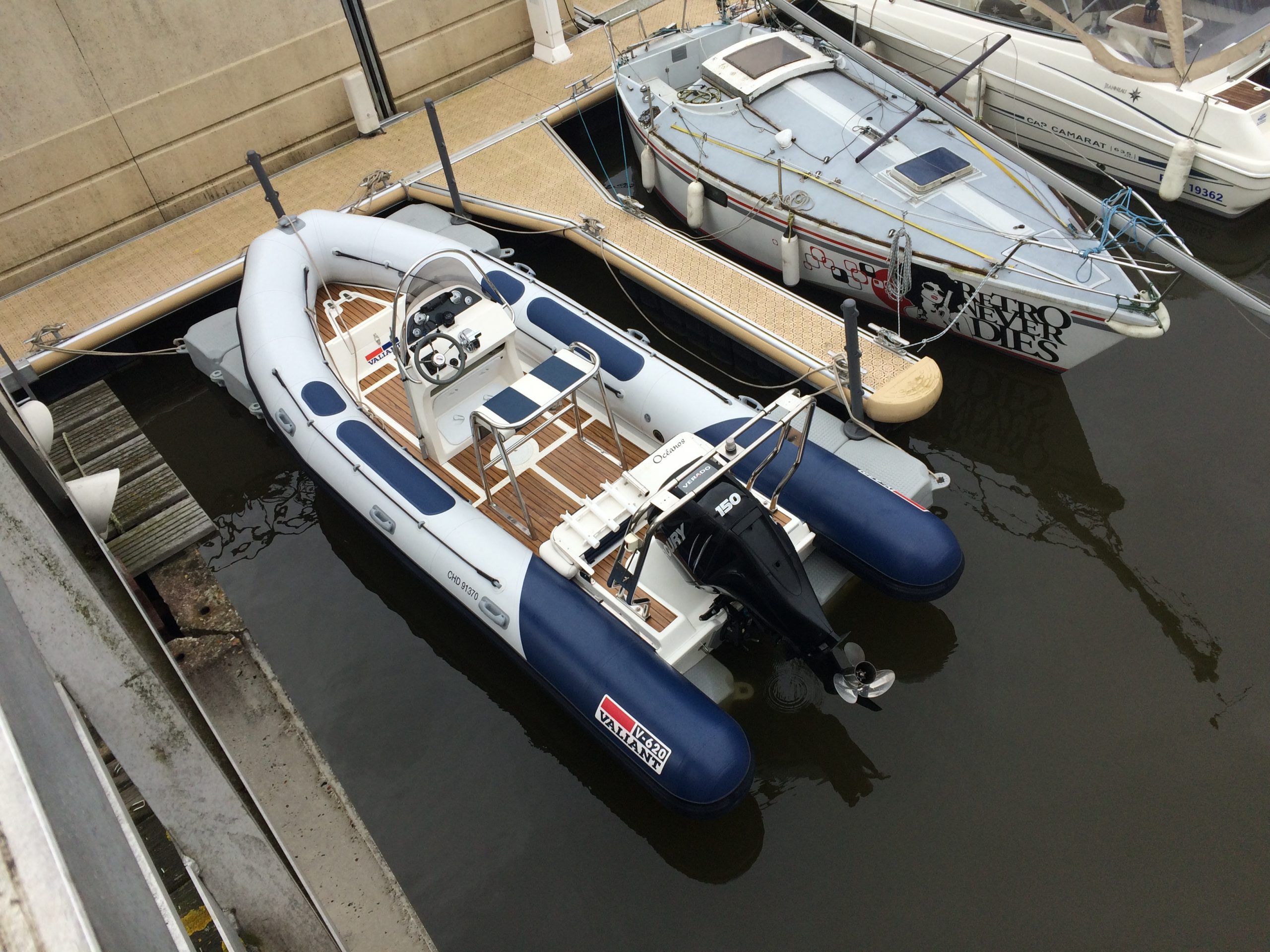 ponton flottant