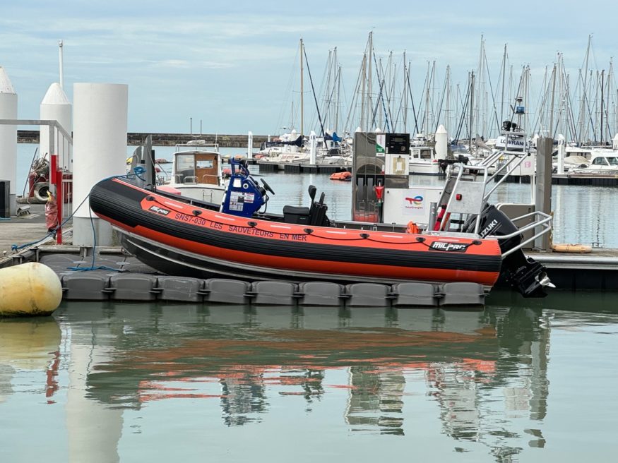 pontons flottants